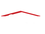 Dynamic Oxford Realty logo featuring a red roof design over bold white typography.
