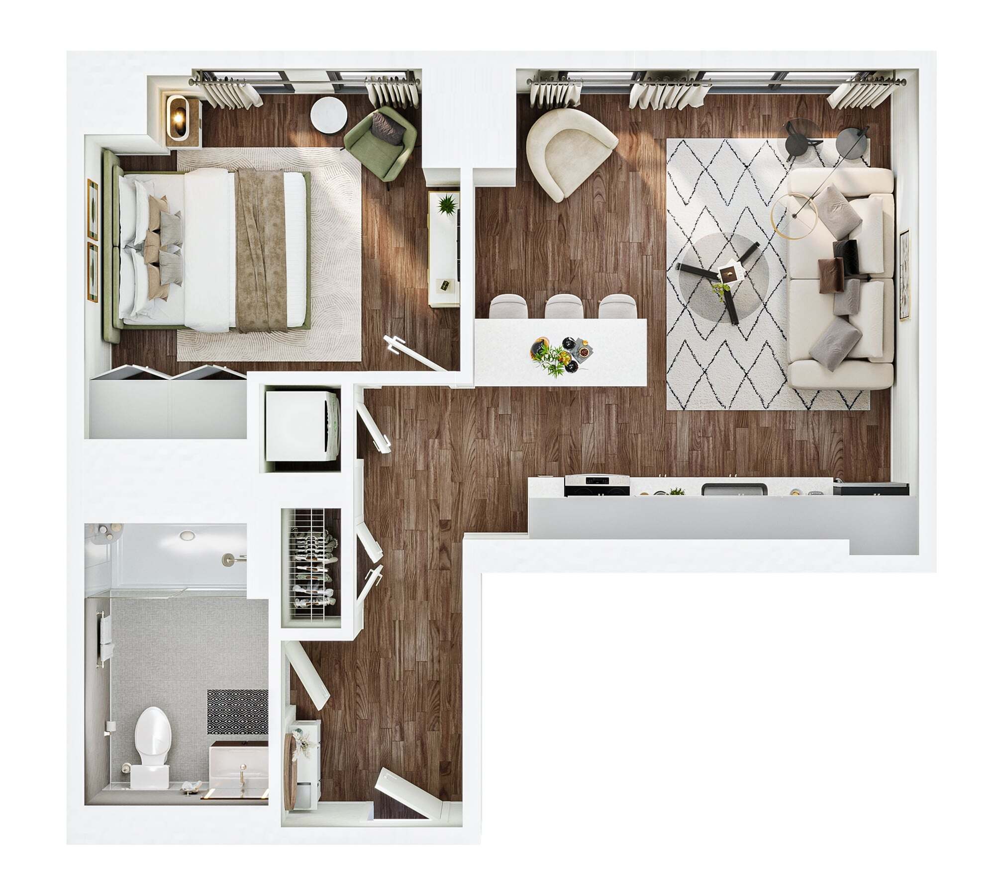 1x1 A_floor_plan