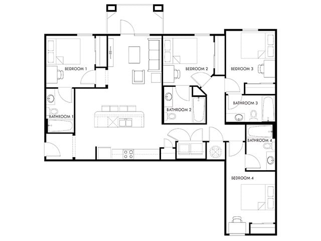 Madison 4x4 - Furnished Image