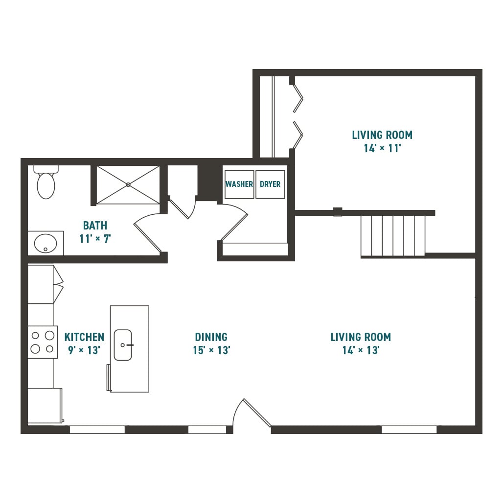 Studio Supernova Deluxe - Unfurnished Image