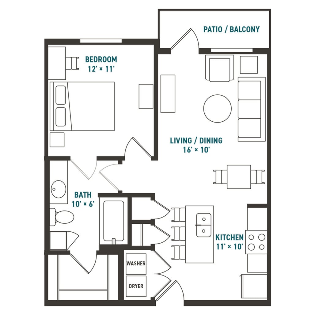 1x1 Doppler - Furnished Image