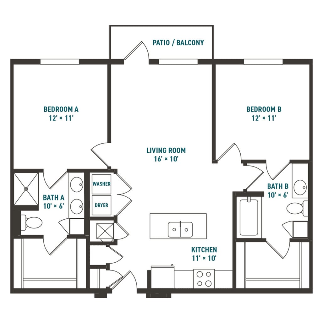 2x2 Eclipse - Unfurnished Image