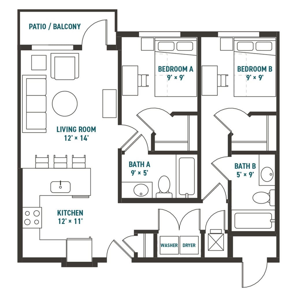 Juno Deluxe - Furnished Image