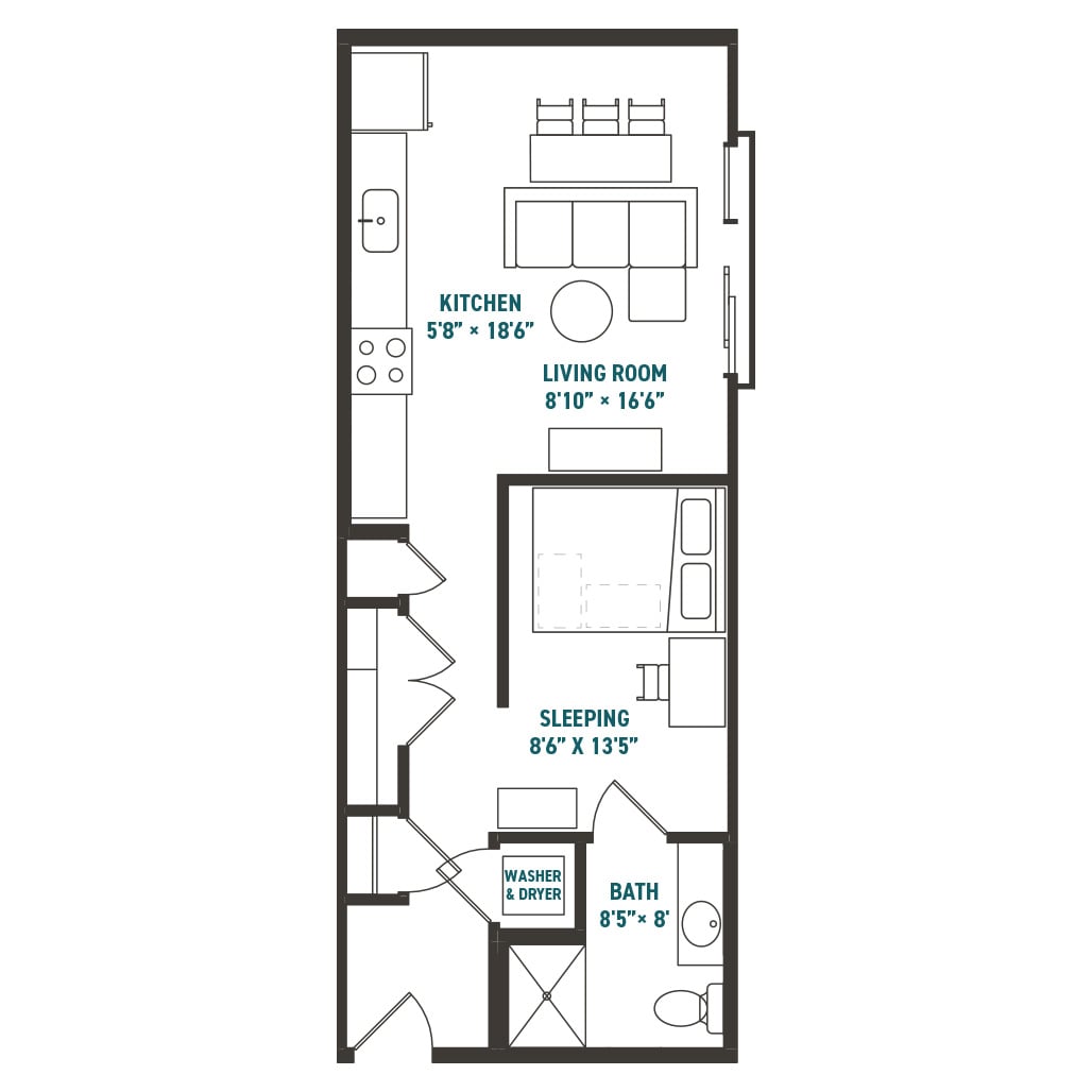 Stellar Large Plus - Furnished Image