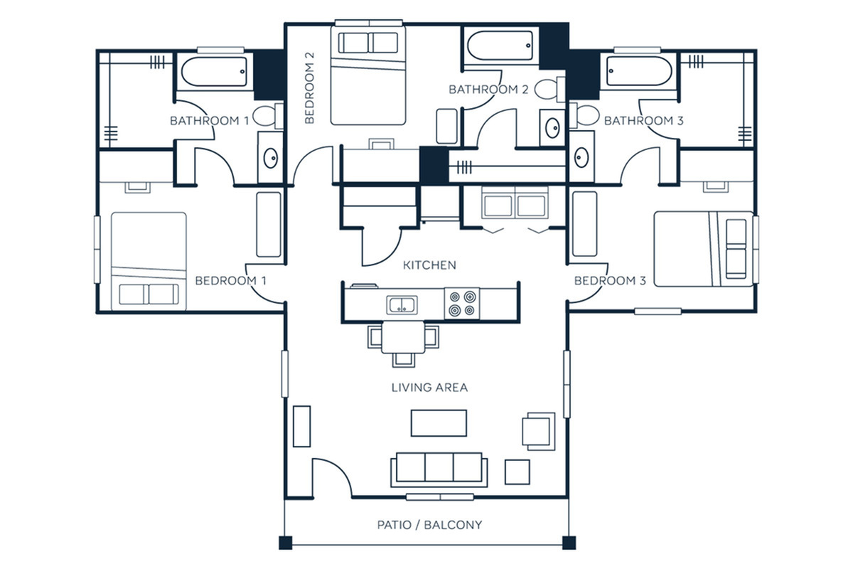 3X3 Furnished Image