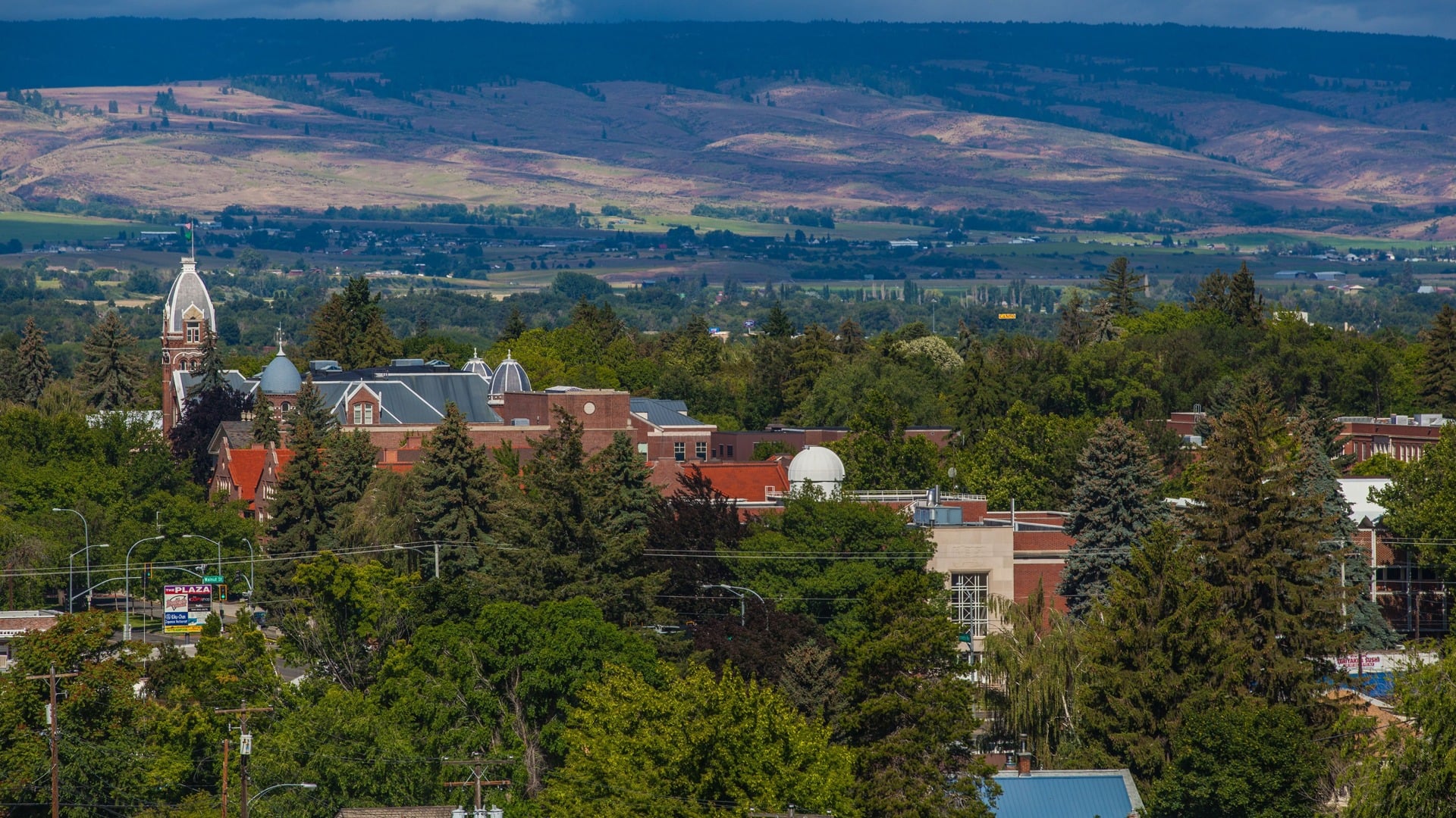 CWU aerial view