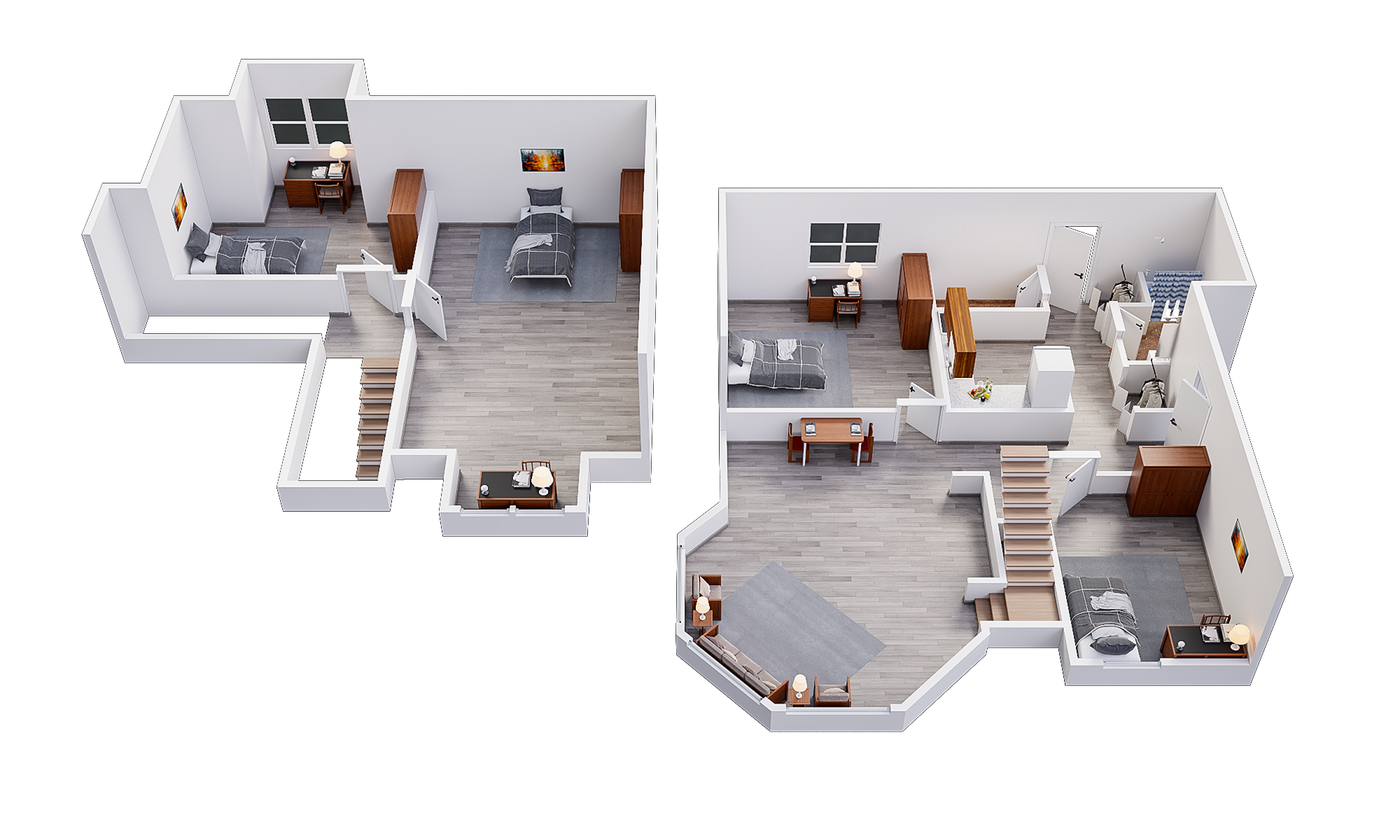 5, 4, 3, 2 and 1 Bedroom Apartments West 22