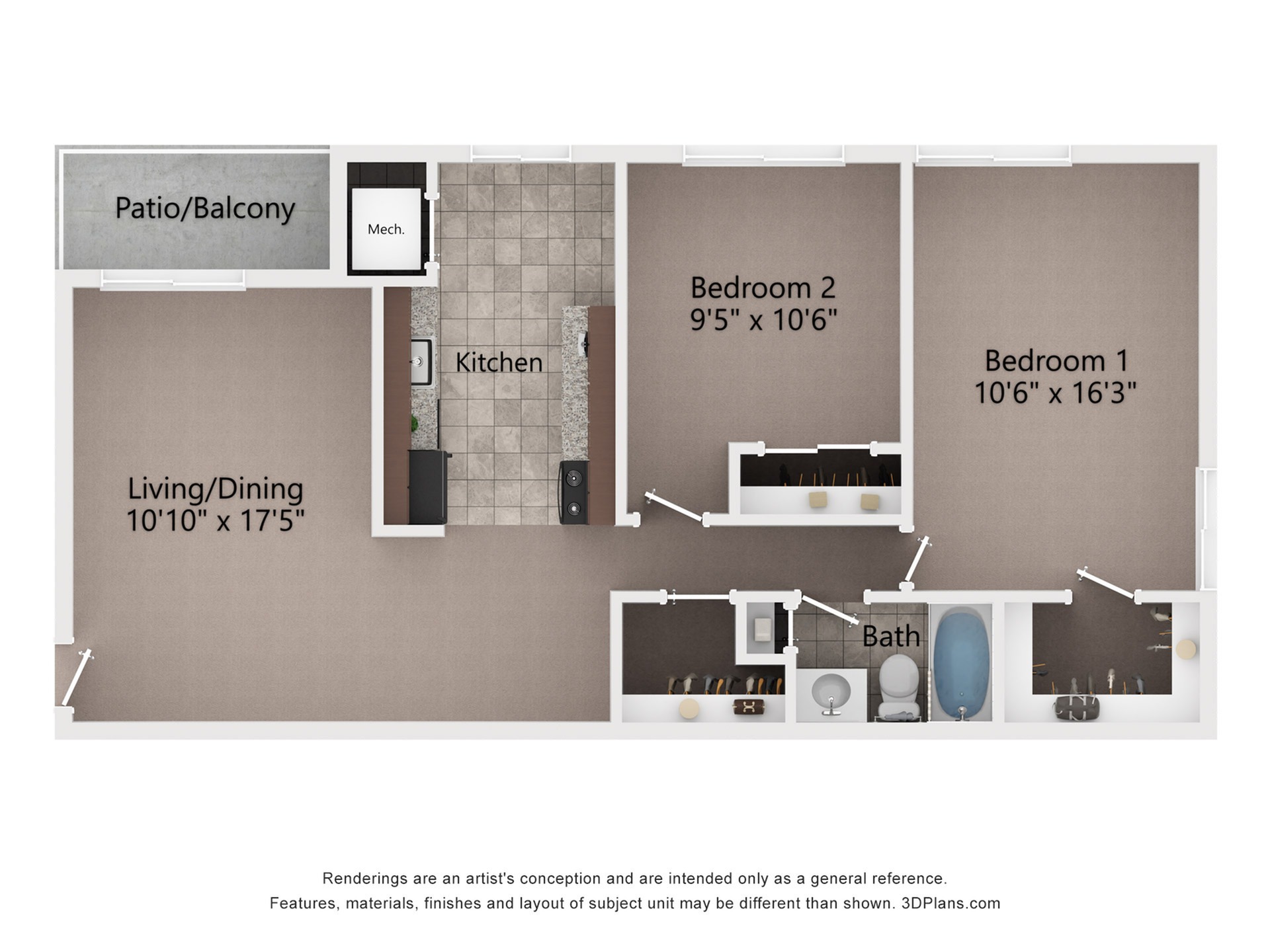 2 Bedroom Deluxe