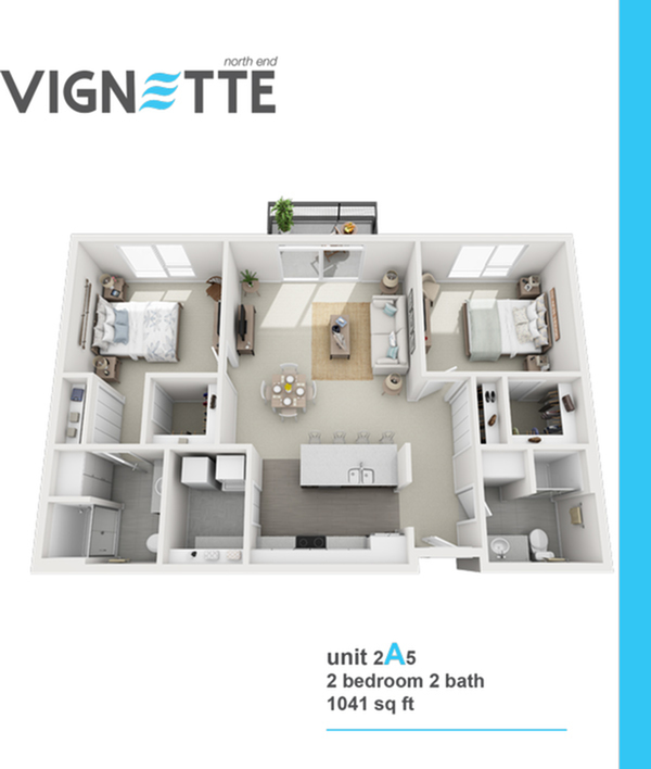 2A5 2 Bed Apartment The North End