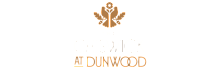 Elegant logo for The Chiswick at Dunwood, featuring a stylized floral and bird design in sophisticated gold and white tones.