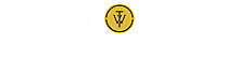 Elegant logo design featuring a stylish circle enclosing an overlapping twin 'W' and 'T' motif in gold.