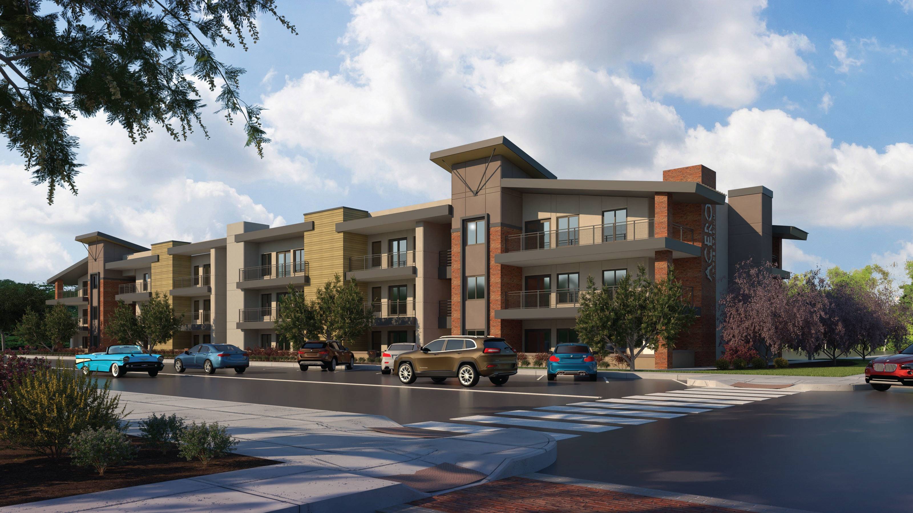 Beautiful view of Upscale Apartment Community