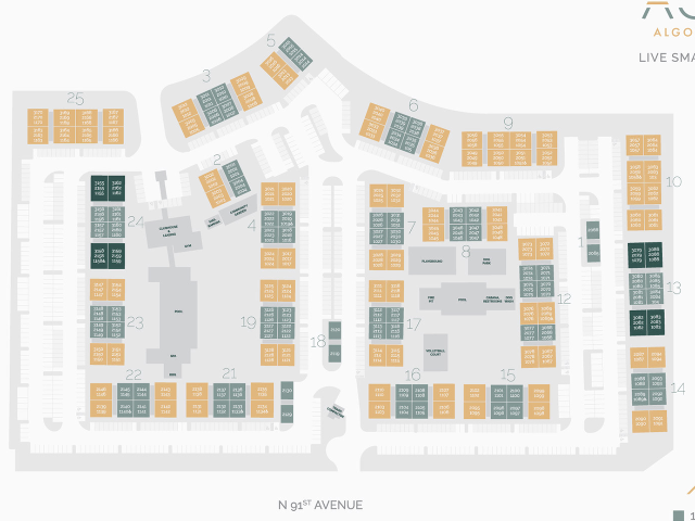 acero at algodon center site map