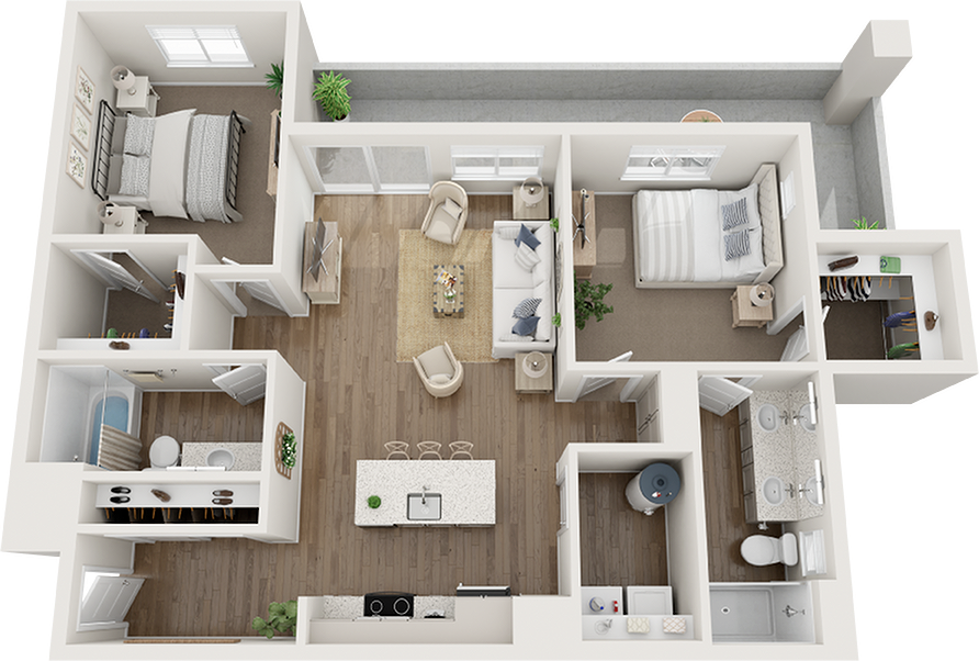 Upscale 1, 2, & 3 Bedroom Apartments in Queen Creek, AZ Acero Queen