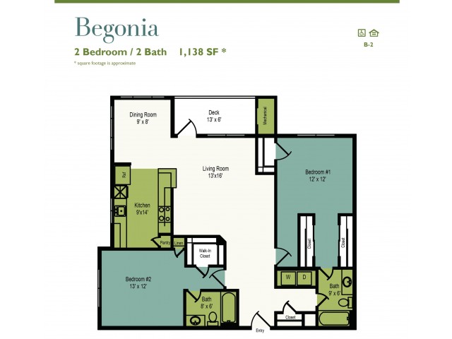 Begonia Floor Plan