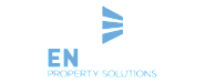 Logo for Entrust Property Solutions with geometric design and bold lettering.