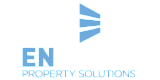 Entrust Property Solutions logo with a modern, geometric design in blue and white.