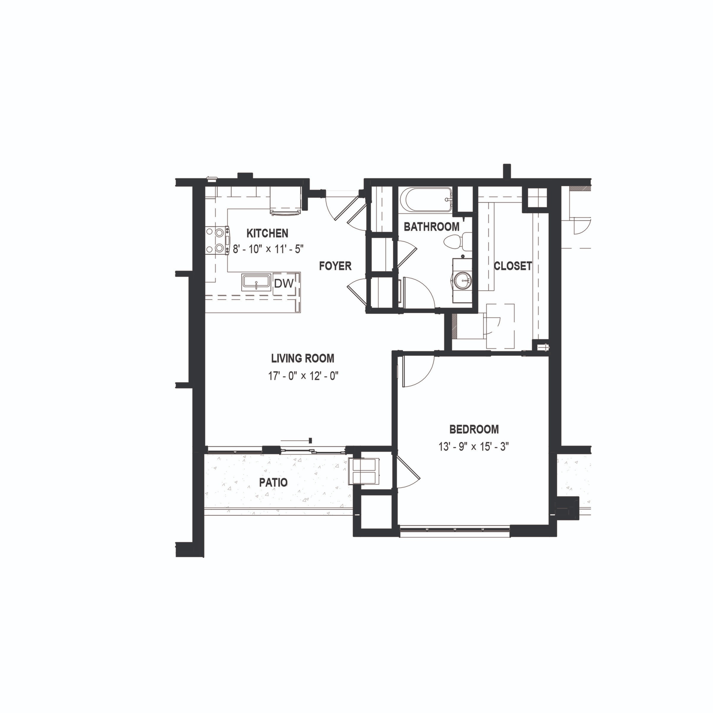 One Bedroom Apartments Verona WI