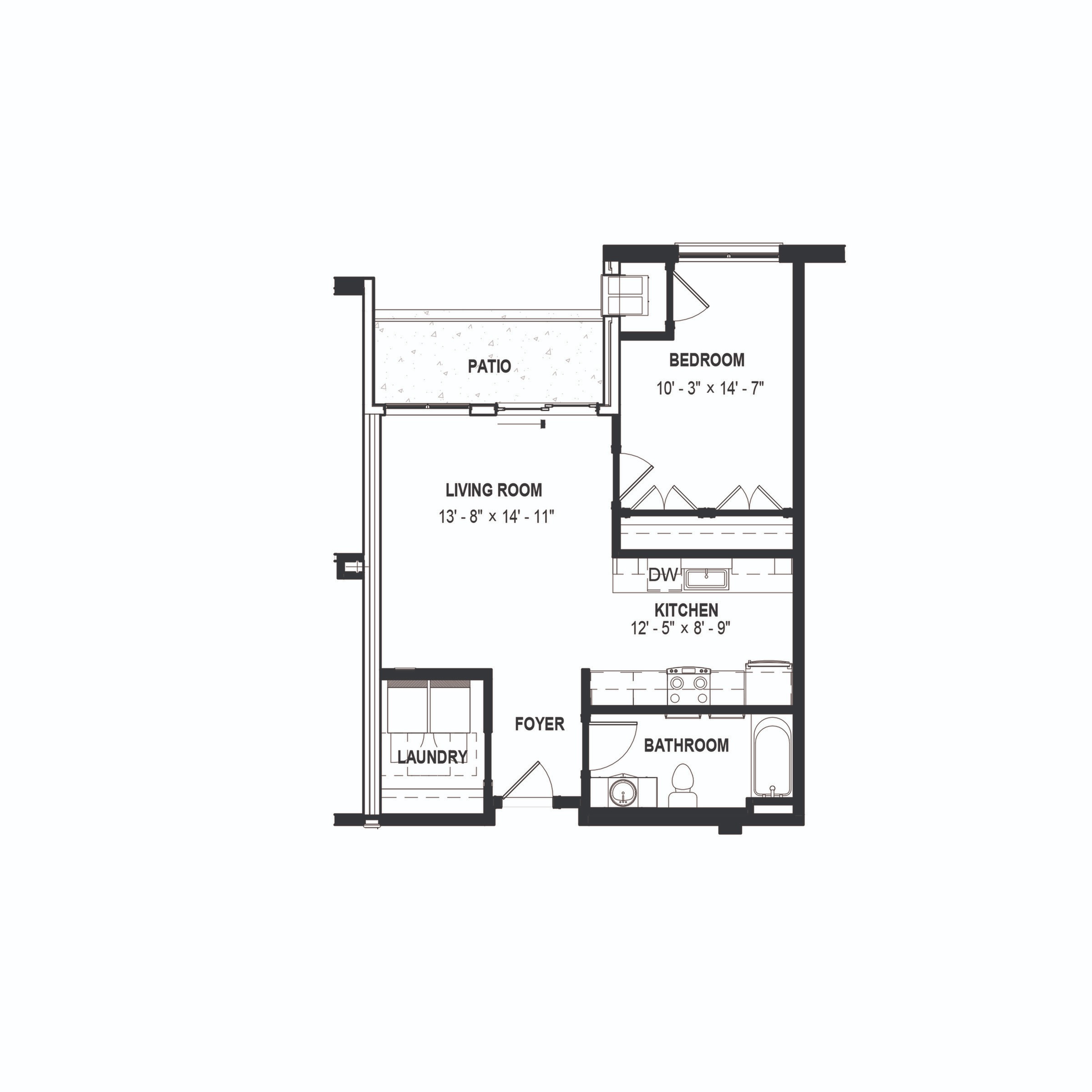 One Bedroom Apartments Verona WI