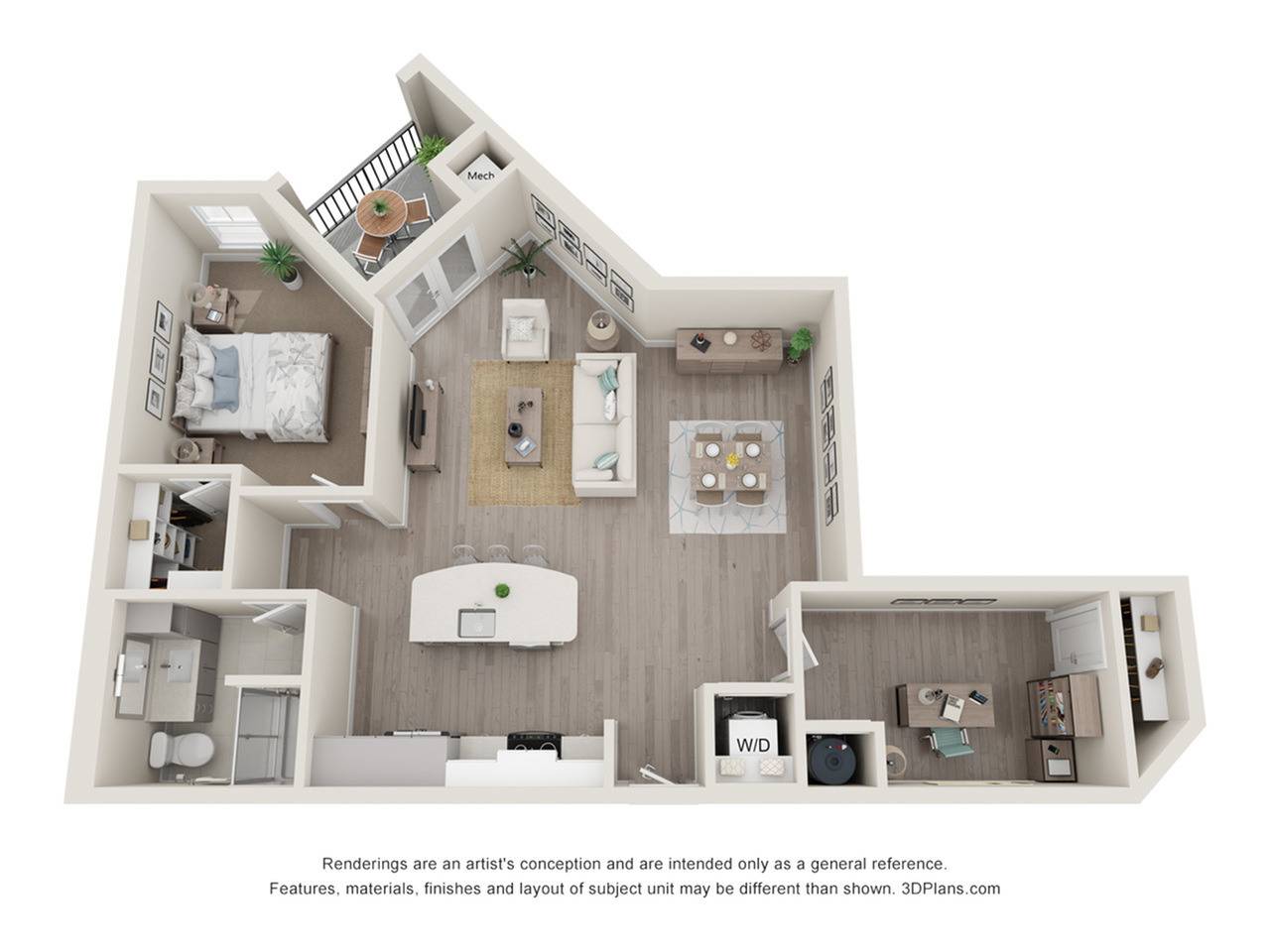 Azure 1 Bed Apartment Arya at Windermere