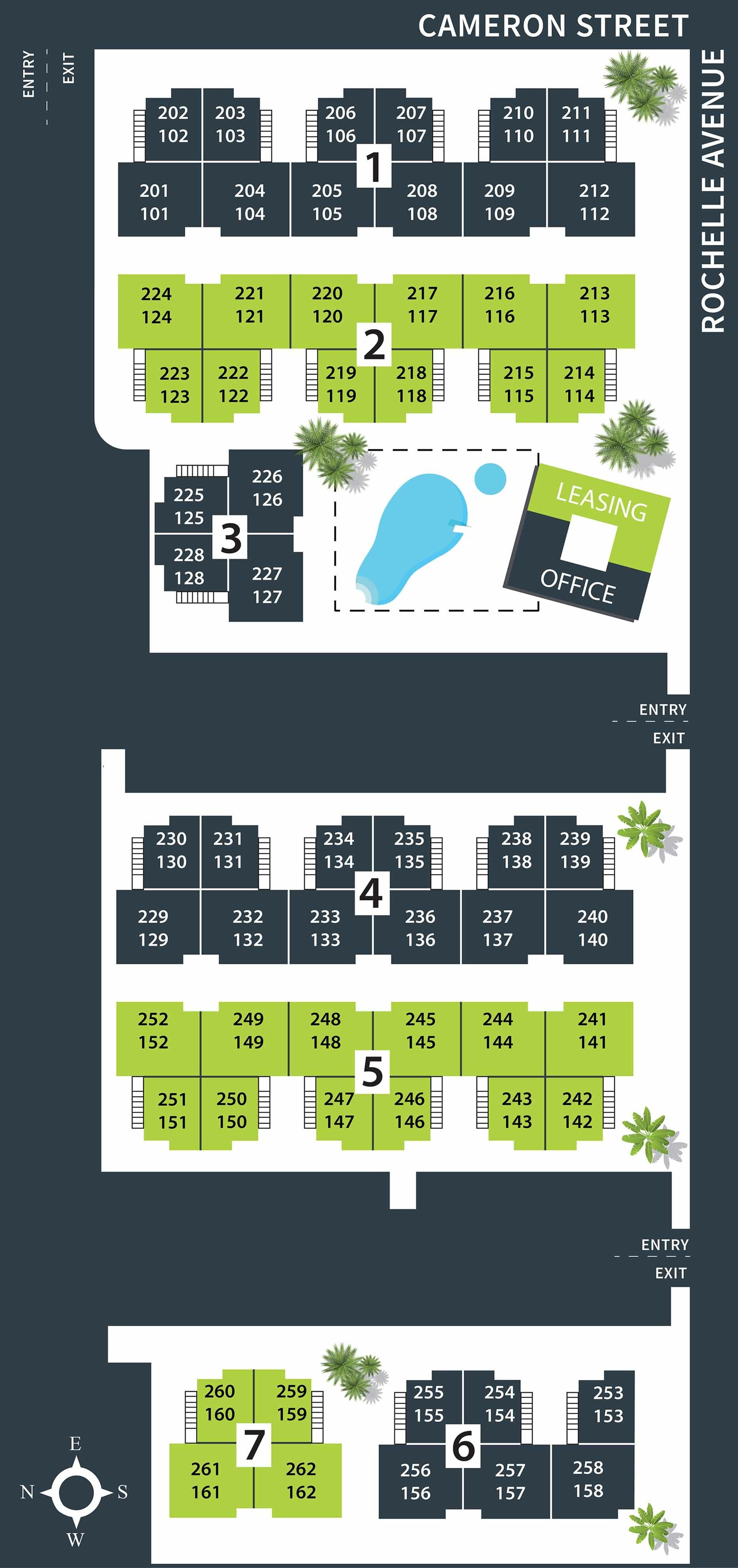 Napoli Apartments Community Map