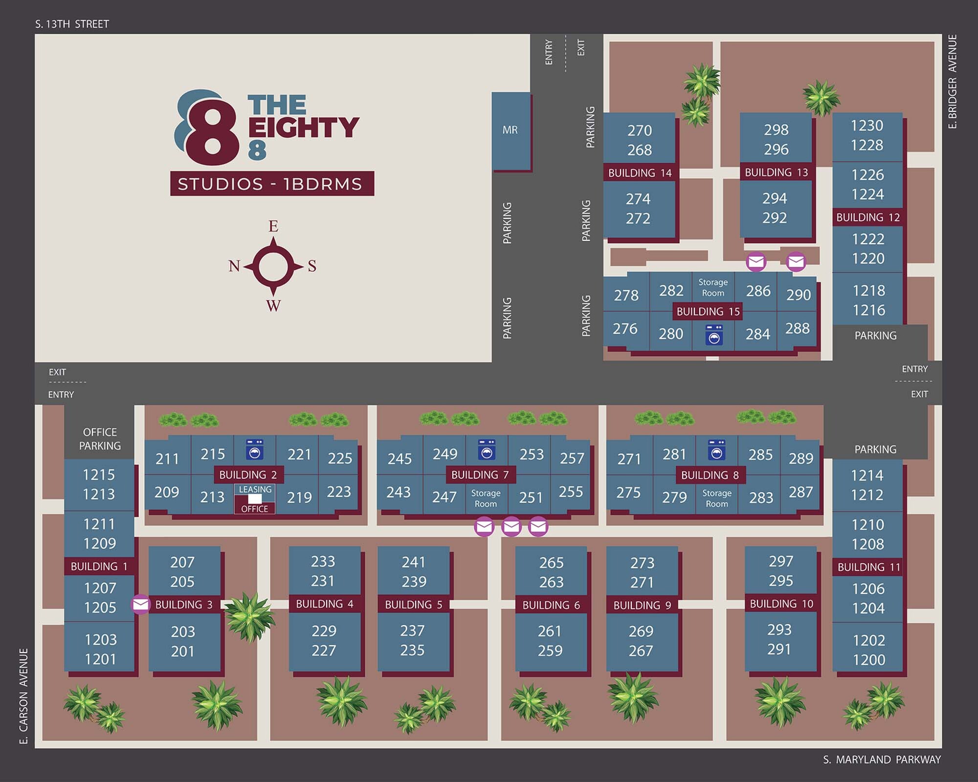 The Eighty8 Community Map