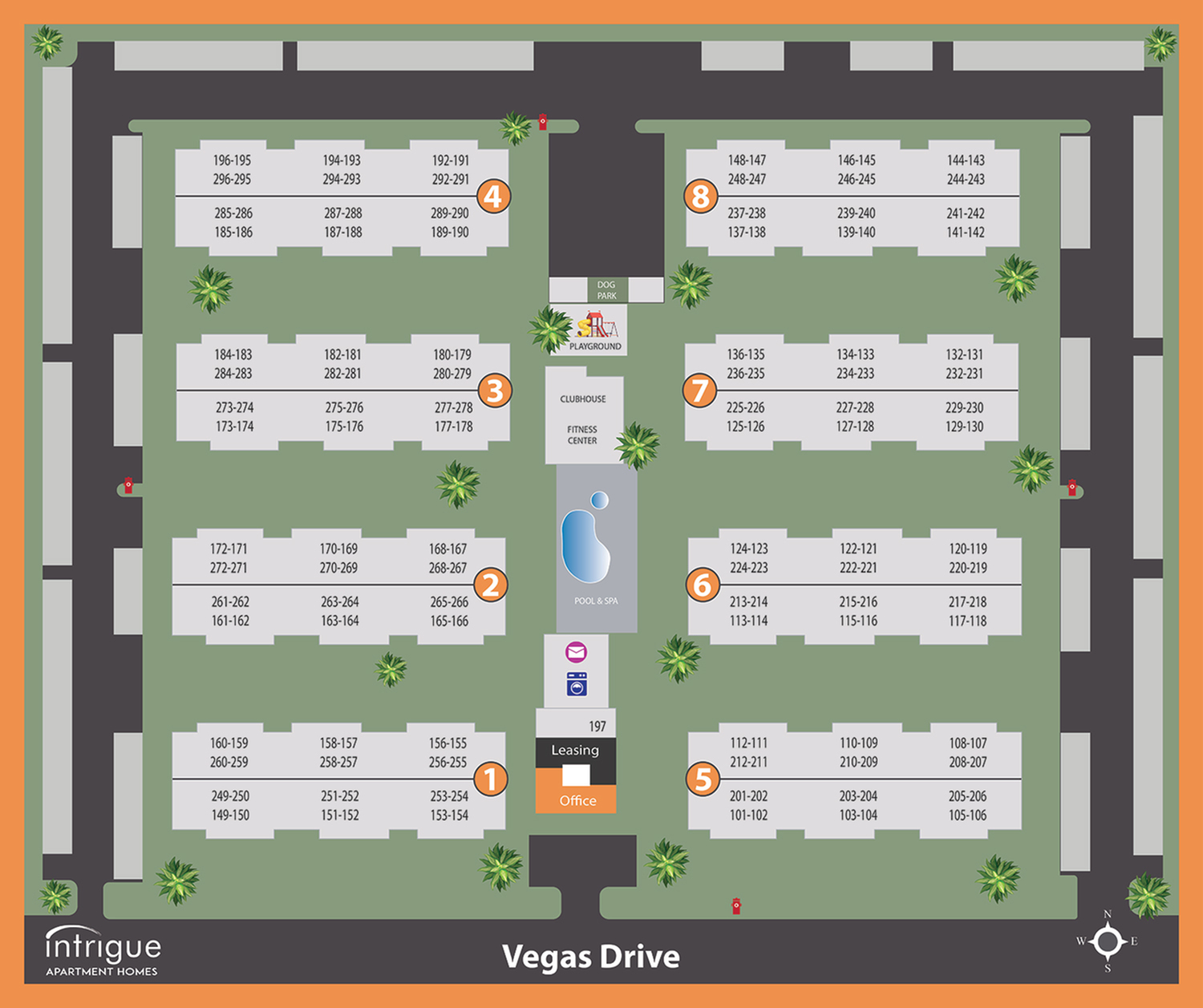 Intrigue Apartments Community Map