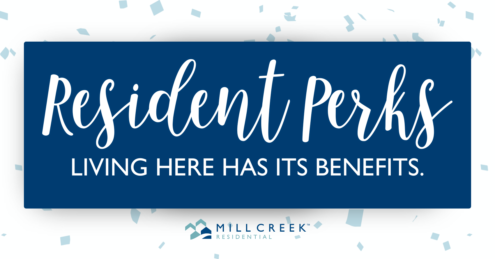 Resident Perks Banner