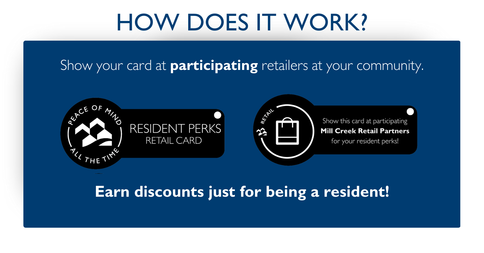 Resident Perks Banner