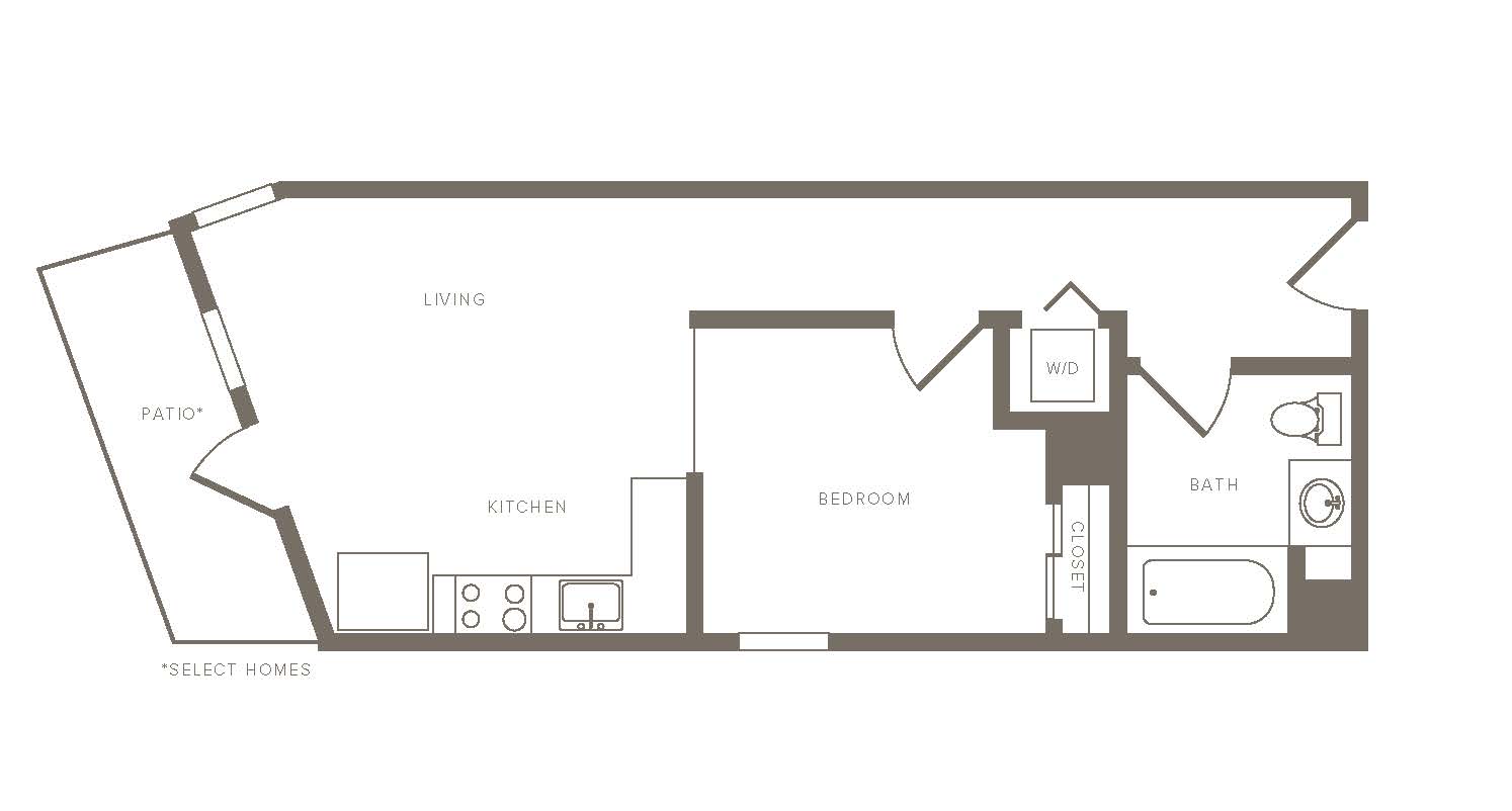 A01 1 Bed Apartment Modera Jack London Square