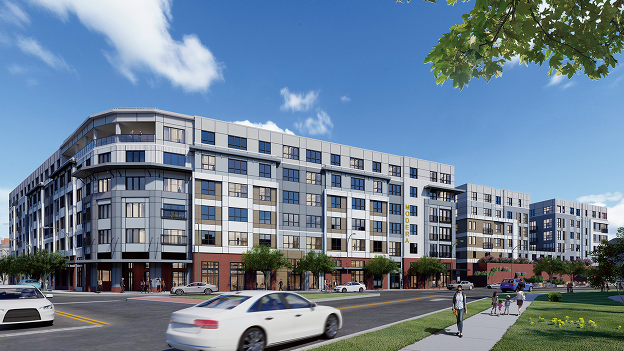 Rendering of Modera Woodbridge exterior
