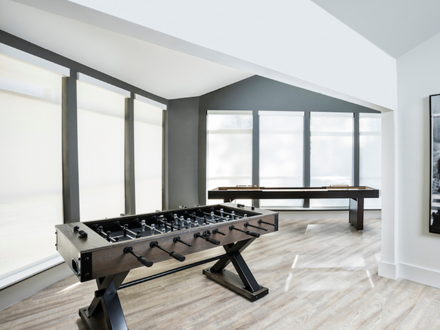Foosball and shuffleboard