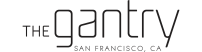Modern logo for The Gantry, San Francisco, CA, featuring sleek typography and stylish design.
