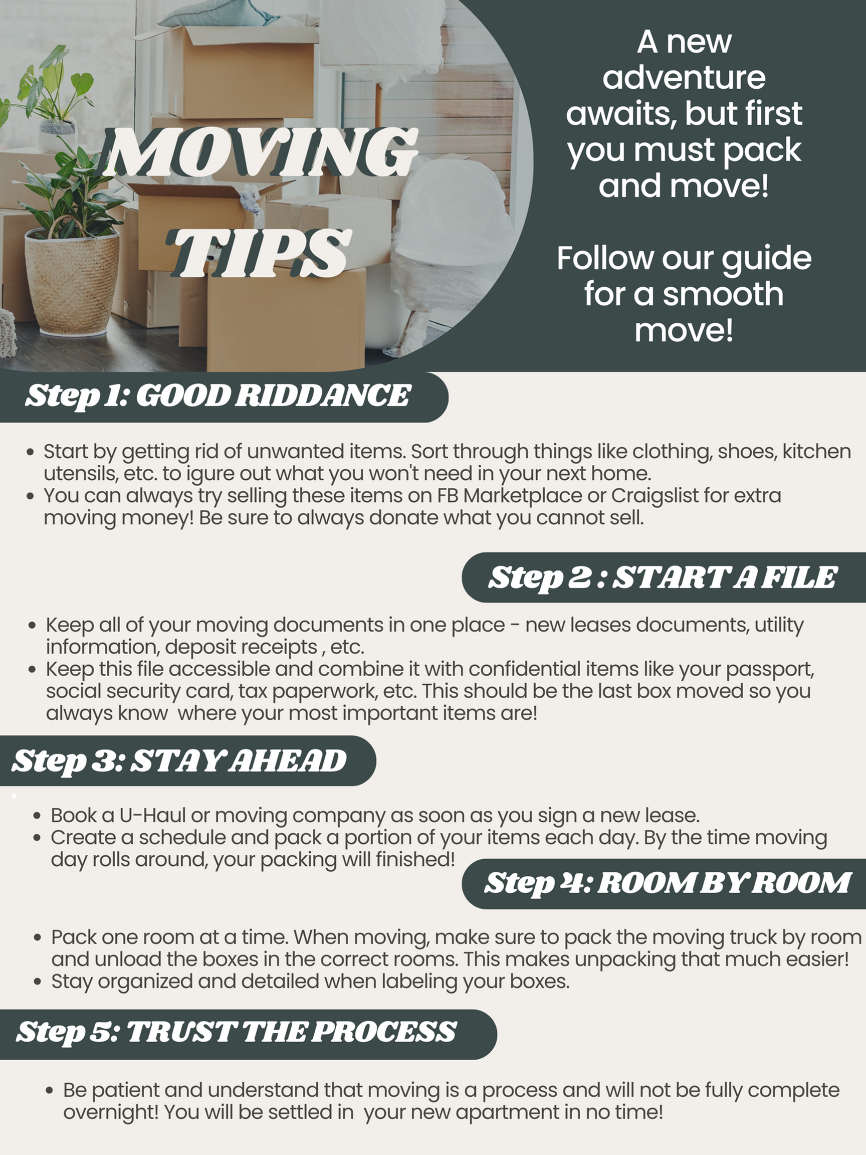 Moving Tips And Tricks