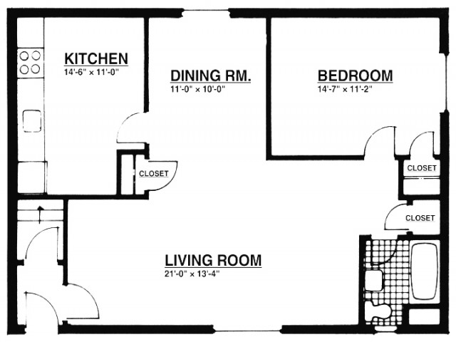 1 Bedroom Apartments | Summit, NJ