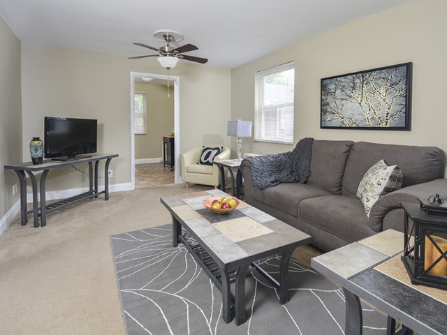 Elegant Living Room | Apartments In Pittsburgh PA | The Alden