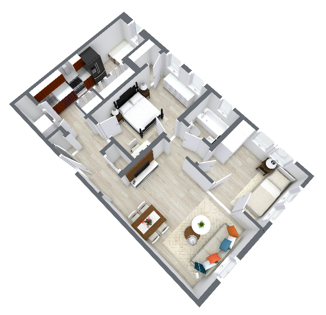 Studio - 2 Bed Apartments - Check Availability | The Hyde Park Collection