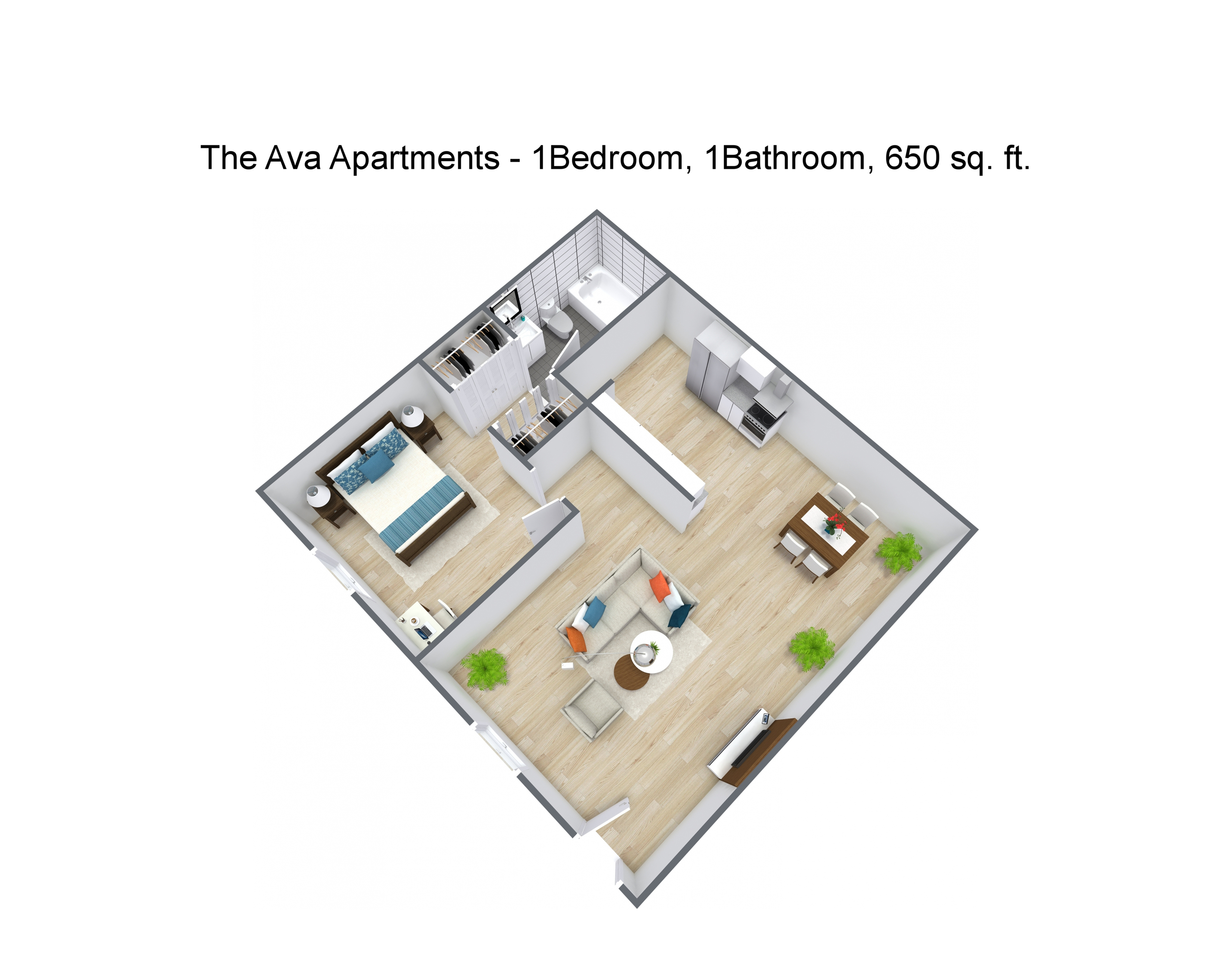 Studio - 2 Bed Apartments - Check Availability | The Ava Apartments, LLC