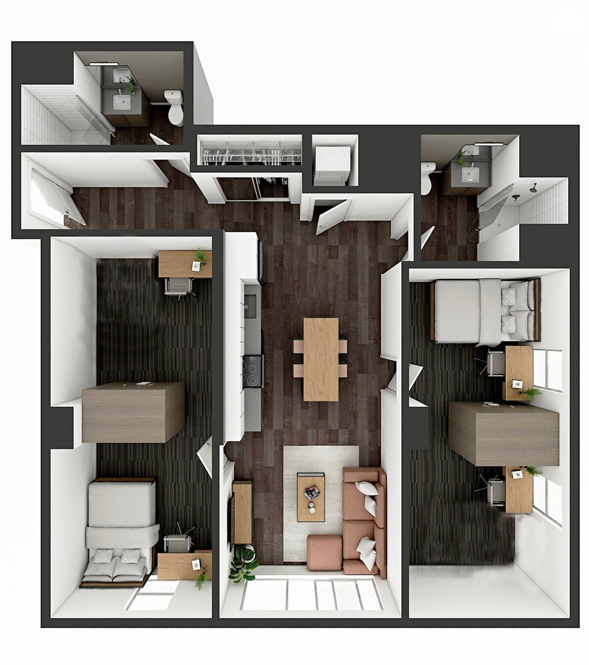 The Dean Campustown Apartment Rentals