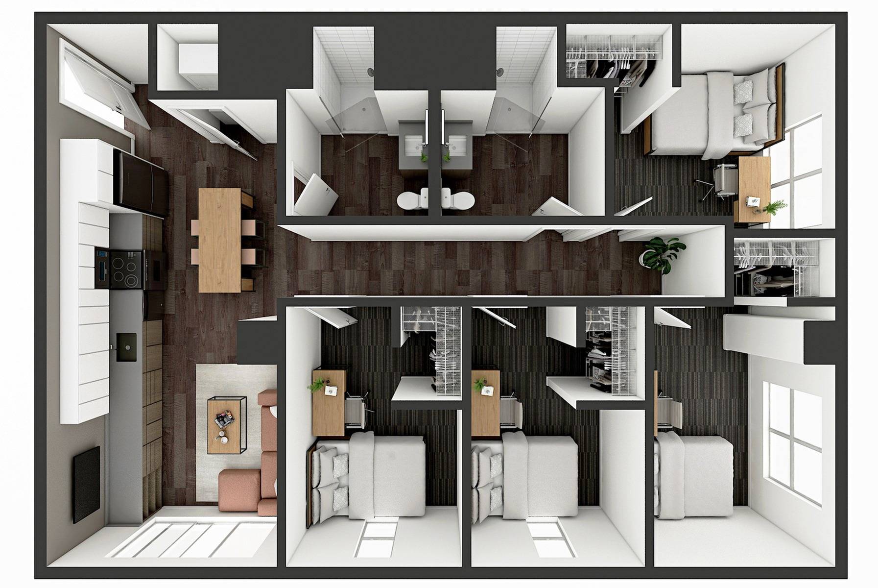 The Dean Campustown Apartment Rentals