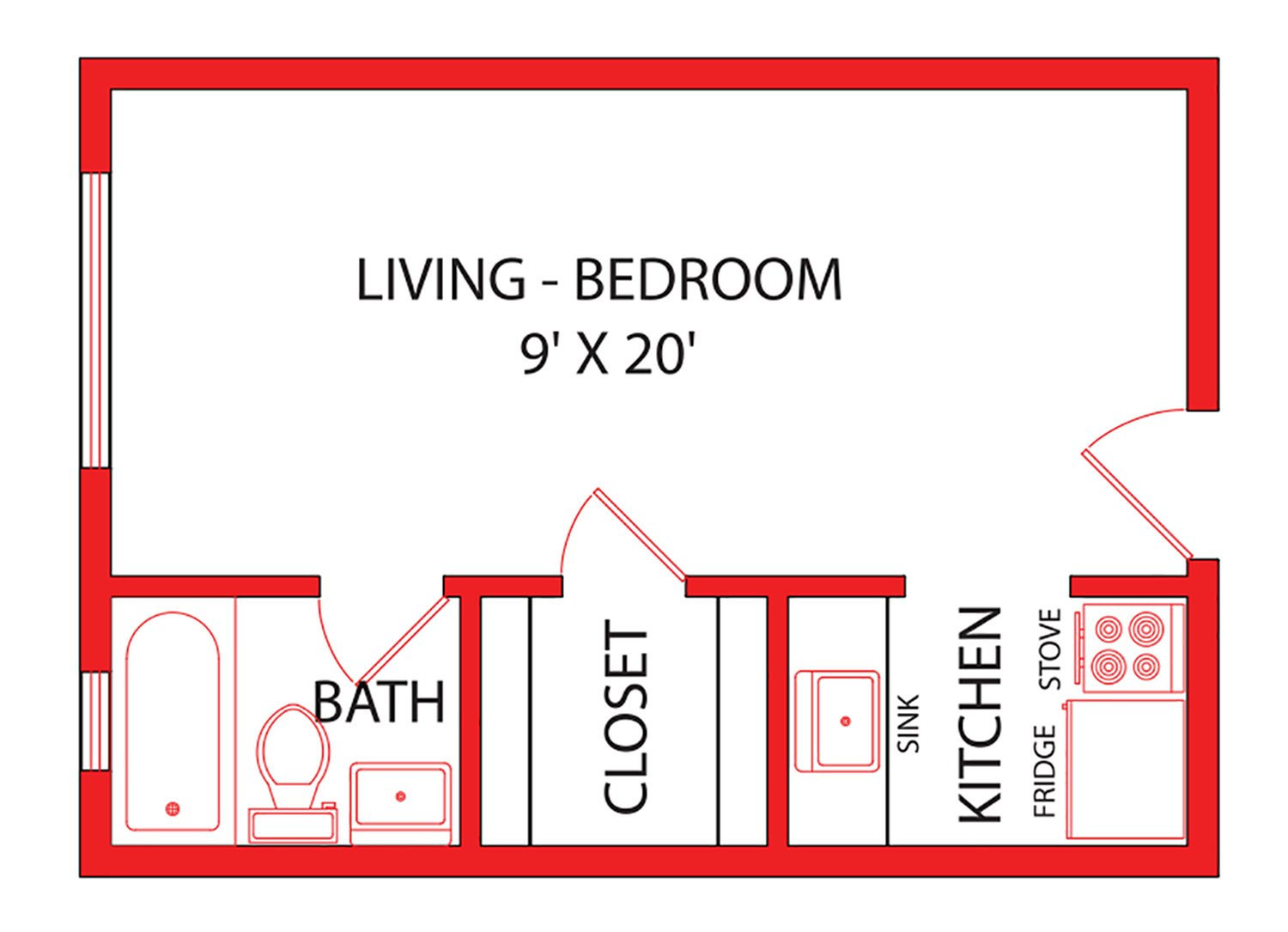 Studio Studio Highland Hills Apartments