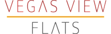 Modern logo for Vegas View Flats with elegant typography and a sleek design.