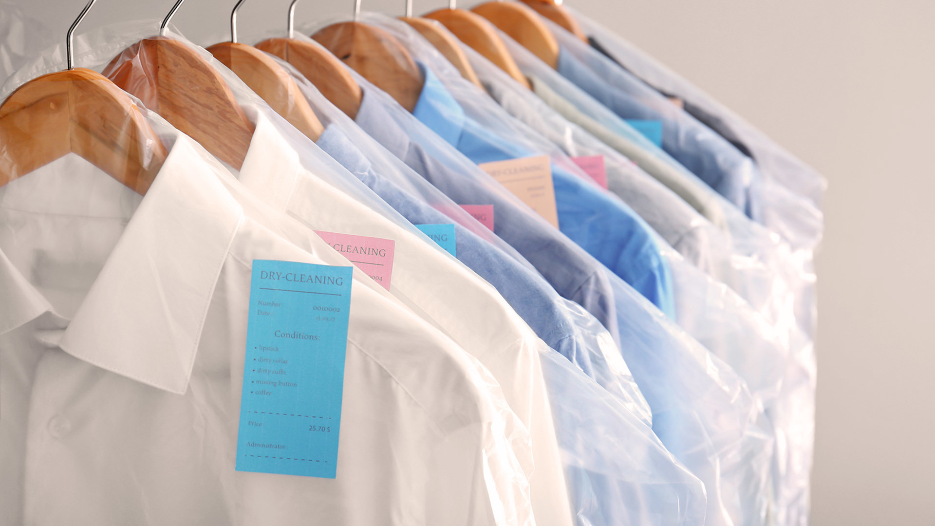 dry cleaning laundry