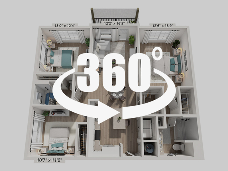 C1 Virtual Tour Floor Plan