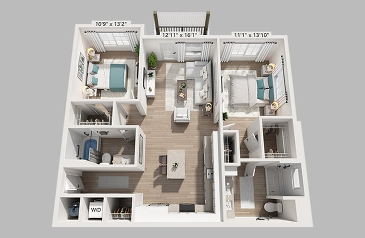B2 Floor Plan Image
