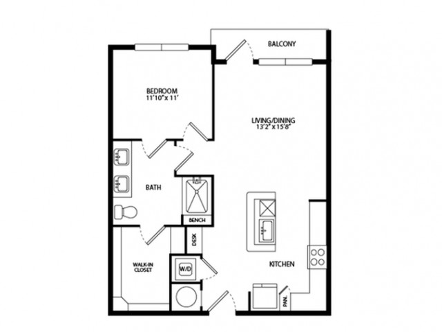 A2A 743 Square Feet