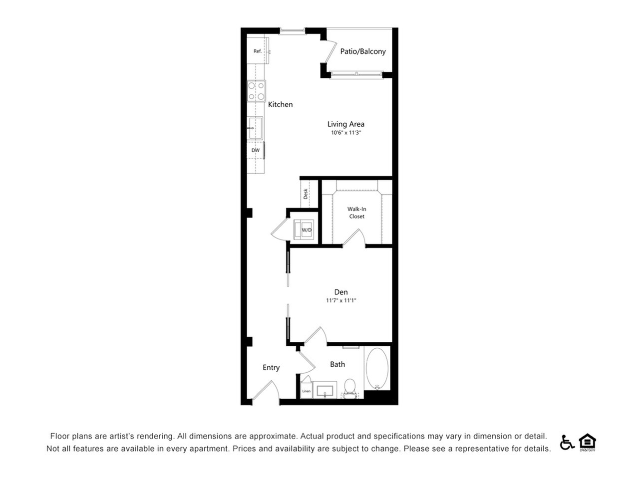 Floor plan layout diagram for S3