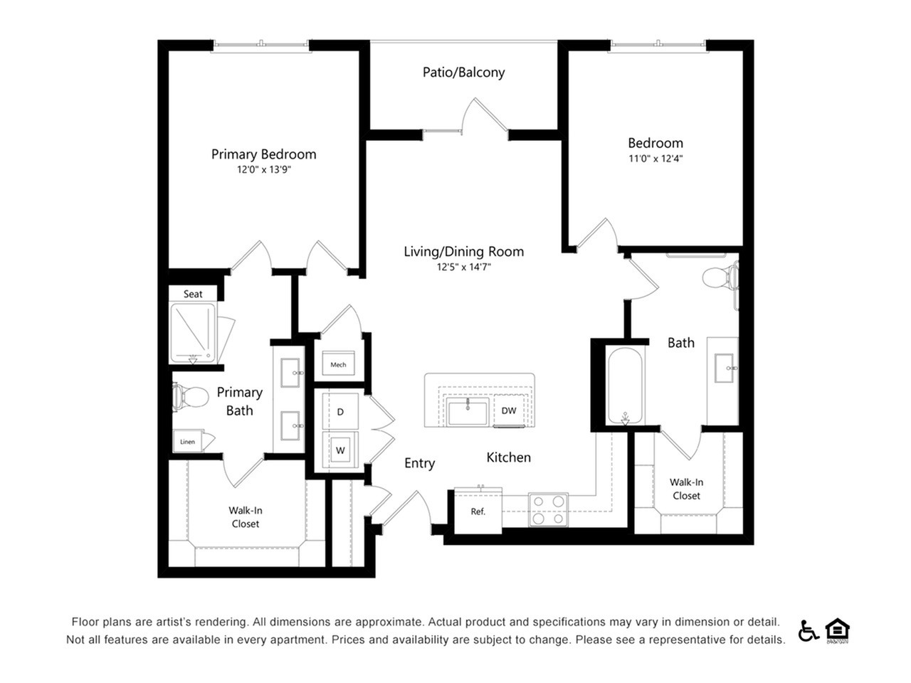 Floor plan layout diagram for B1-ANSI A