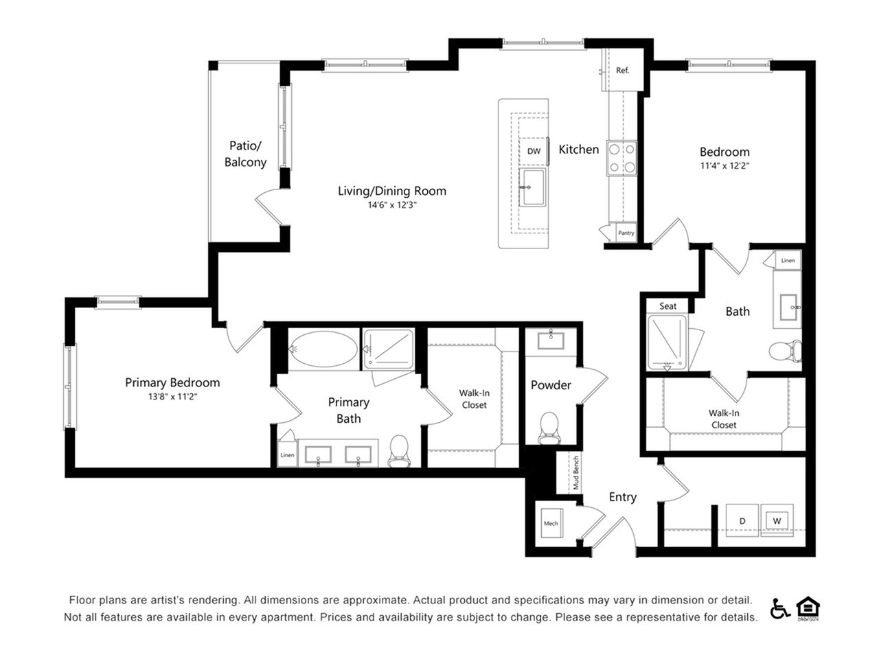 Floor plan layout diagram for B5