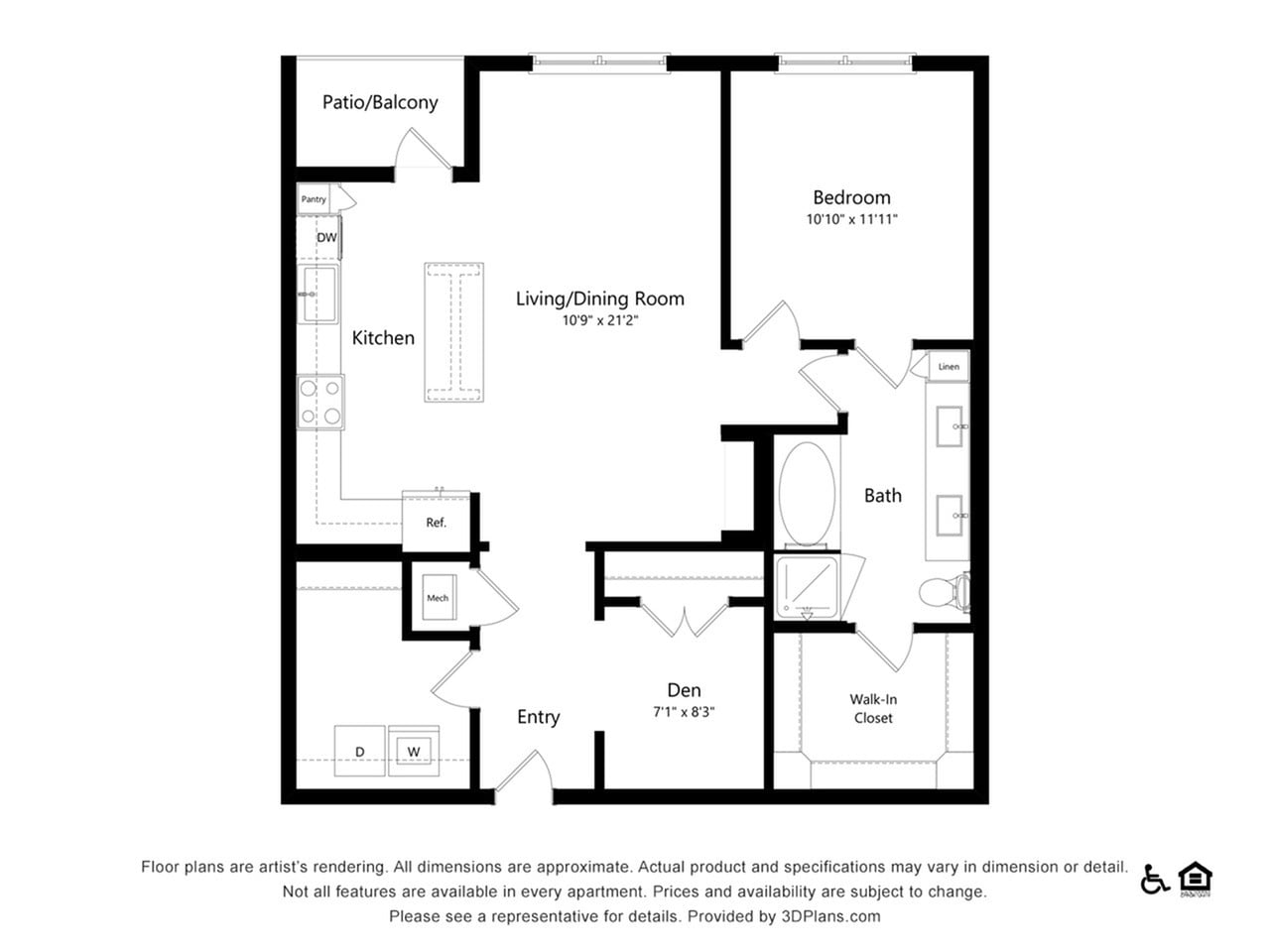 Floor plan layout diagram for A5